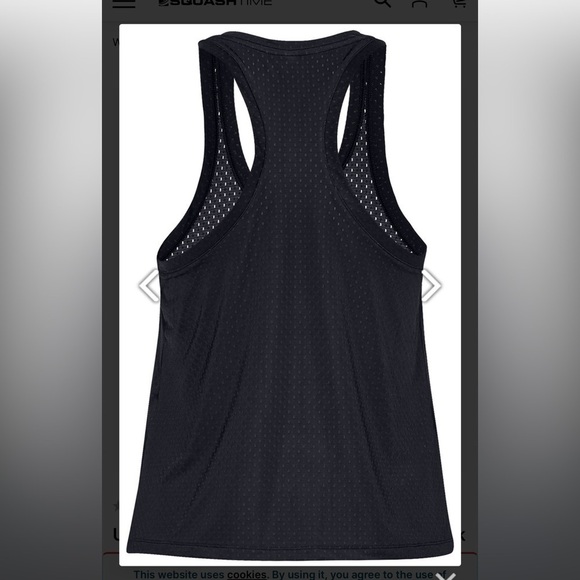 NWT Under Armour Plus Size Sport Mesh Swing Tank Sz XXL - Picture 10 of 10